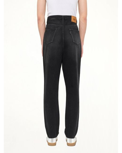 Doublet Black Denim Slim Pants for men
