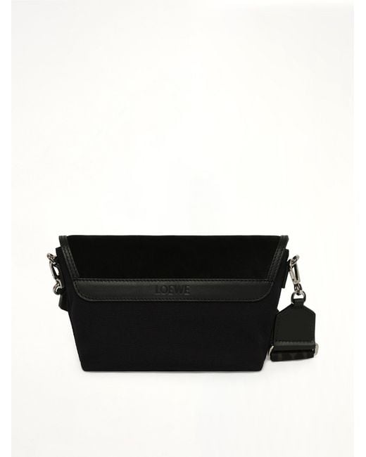 Loewe Black Flex Messenger Mini for men
