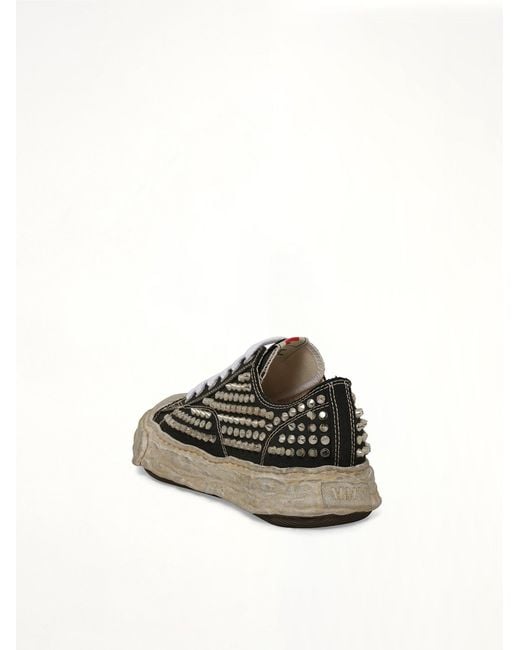 Maison Mihara Yasuhiro Black Exclusive Peterson 23 Og Studded Sneaker for men