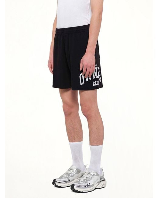 Represent Black Owners Mesh Short for men