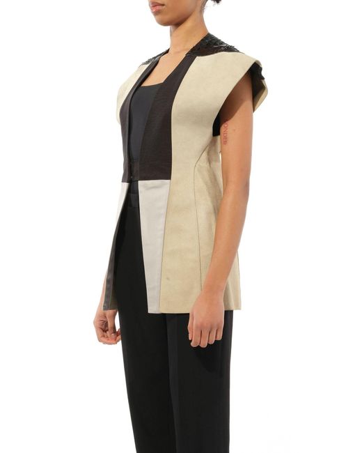 Rick Owens Black Leather Jacket, 100% Leather