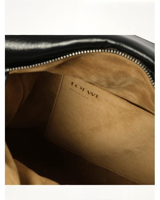Loewe Black Puzzle New Large Bag for men