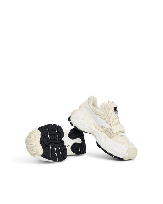 Off-White c/o Virgil Abloh White Off- Glove Slip On Sneakers, /, 100% Rubber for men