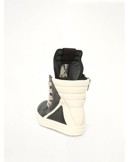 Rick Owens Black Jumbolace Geobasket for men