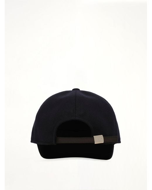 Sacai Black S Cap Wool Melton for men