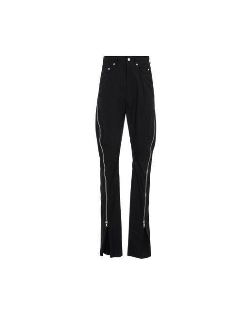 Rick Owens Black Bolan Banana Jeans, , 100% Cotton