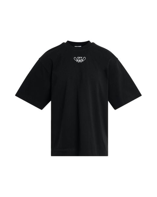 Off-White c/o Virgil Abloh Black Off- Bandana Arrow Skate T-Shirt, Short Sleeves, /, 100% Cotton for men