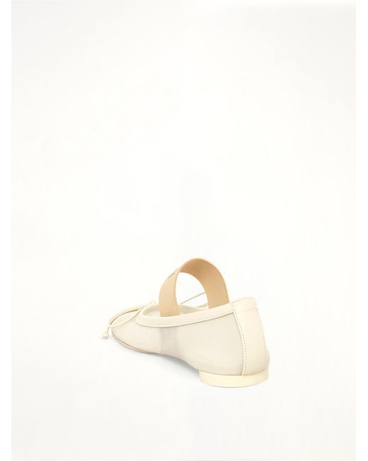 MM6 by Maison Margiela Natural Mesh Ballet Shoe