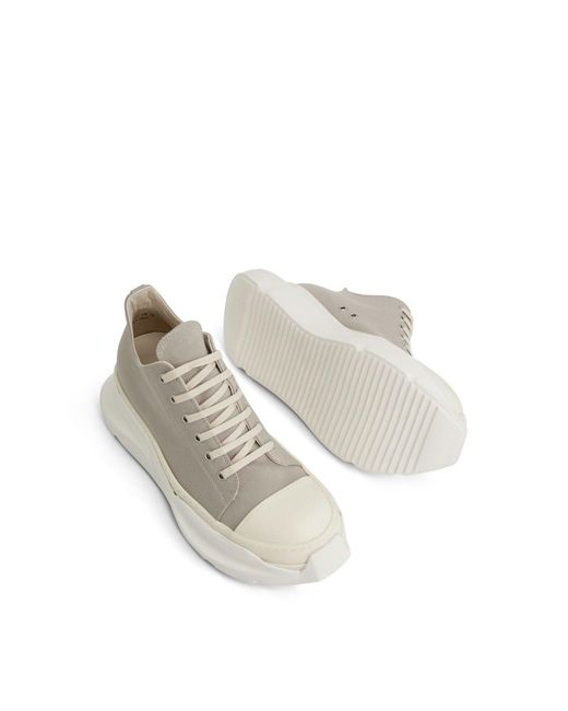 Rick Owens Natural Abstract Sneakers, 100% Rubber for men