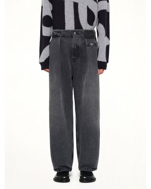 Loewe Black Belted Jeans Af for men