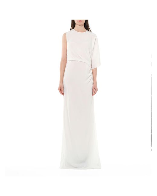 Givenchy White Long Dress