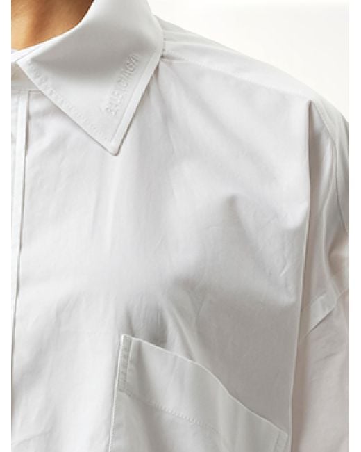 Balenciaga Gray Swing Shirt