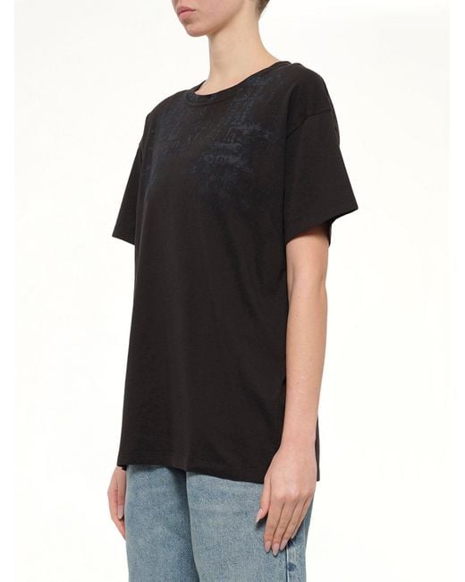 Maison Margiela Black Numbers Regular T-Shirt