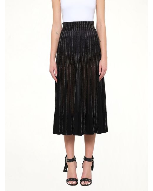 McQueen Black Skirt