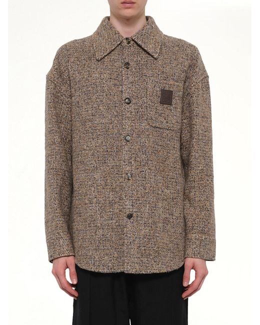 Loewe Brown Overshirt for men