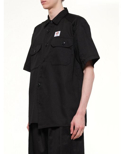 Undercover Black Dickies X Uc Ss Shirt for men