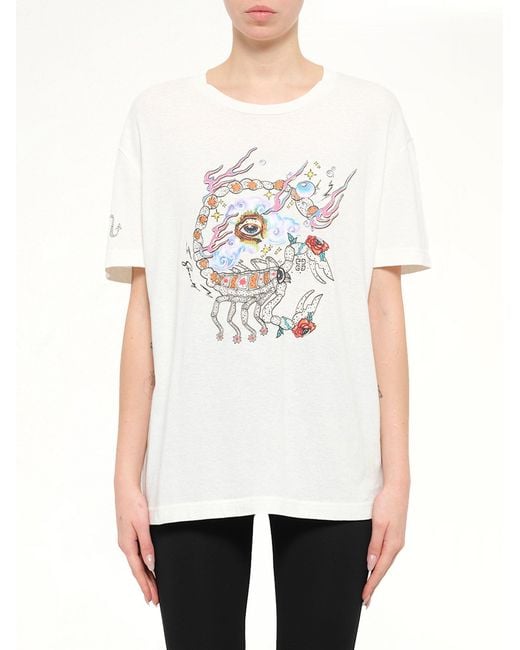 Givenchy White Masculine T-Shirt