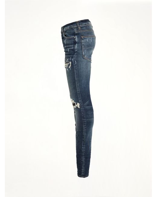 Amiri Blue Mx 1 Jeans, 100% Cotton for men