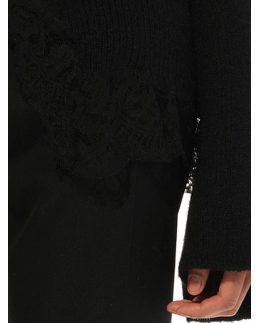 Givenchy Black Long Sleeve Top, Size: Small