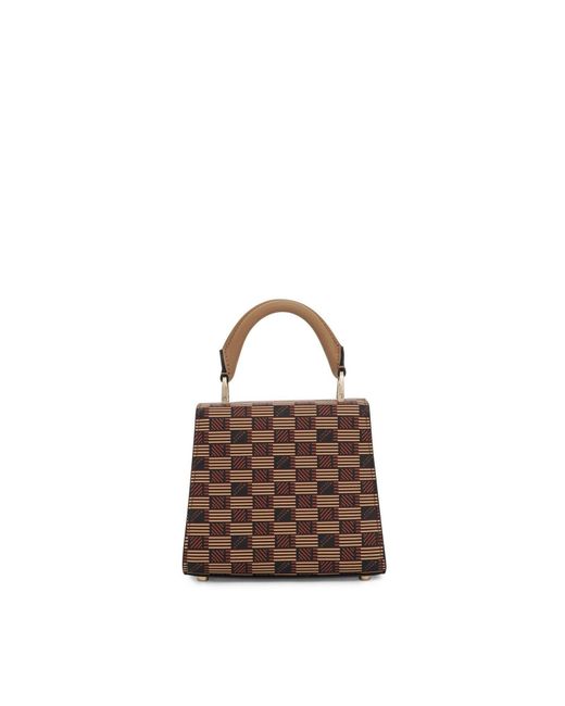 Moreau Brown Mune Bb Bag, 100% Calf Leather