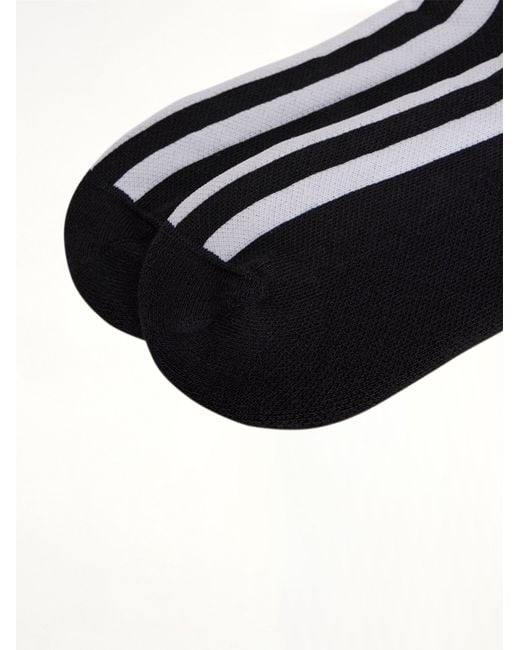 Y-3 Black Stripe Socks for men