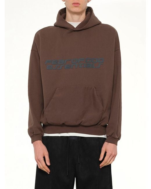Fear Of God Brown 90's Hoodie for men
