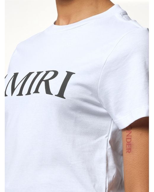 Amiri White Core Logo T-Shirt