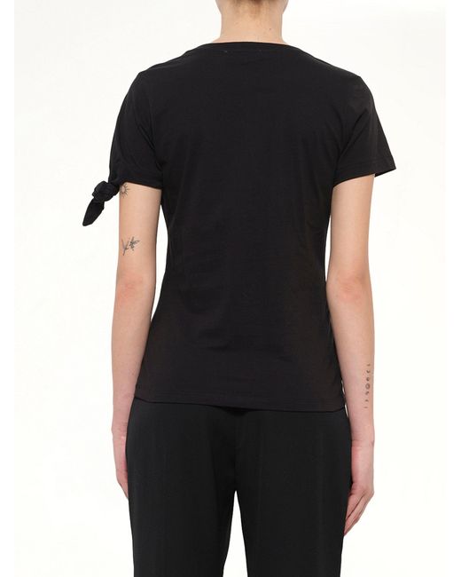 JWA Black Single Knot T-Shirt