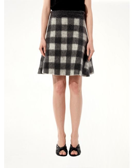 Balenciaga Black Midi Skirt