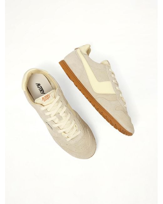 Autry White Windspin Low Sneakersabaga for men