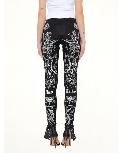 Givenchy Black Tattoo Legging