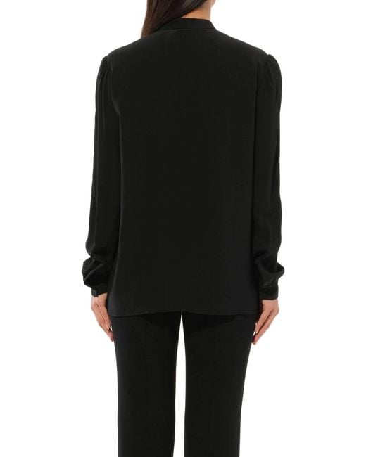 Givenchy Black Long Sleeve Top