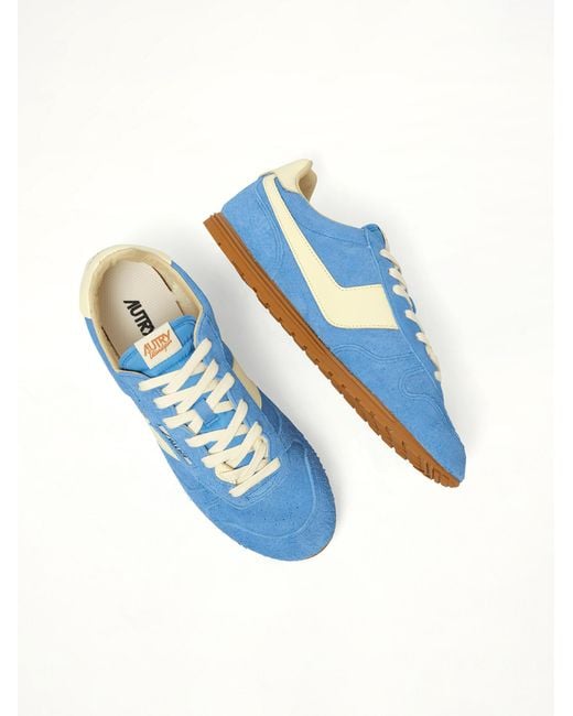 Autry Blue Windspin Low Sneakers for men