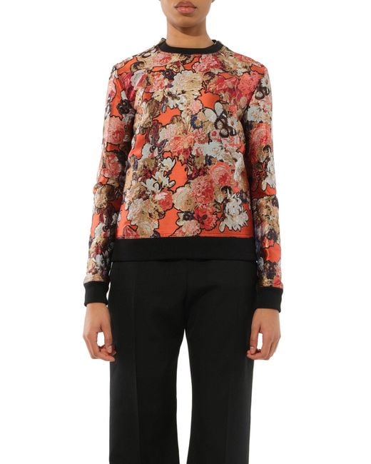 Givenchy Black Flower Sweatshirt