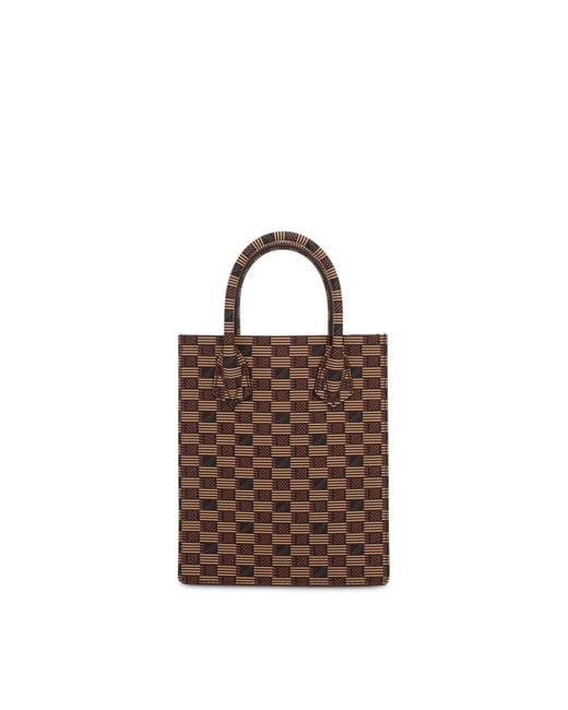 Moreau Brown Suite Jr Bag, 100% Calf Leather