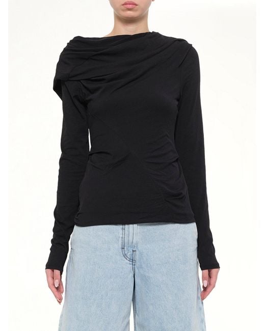 Entire studios Black Twist Top
