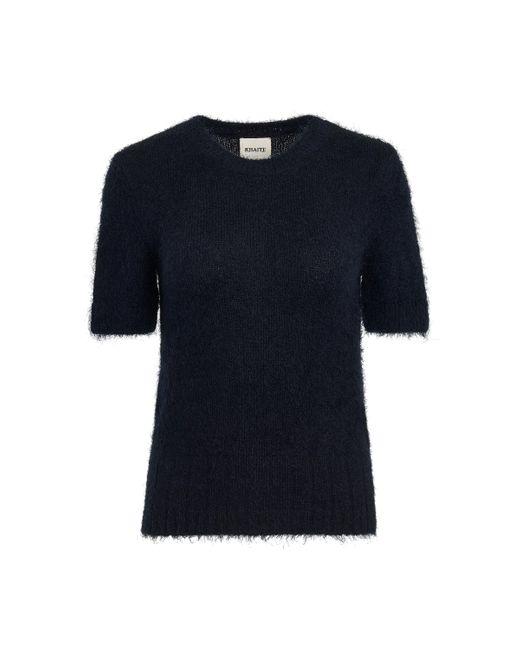 Khaite Blue 'Luphia Sweater, , 100% Cashmere, Size: Small