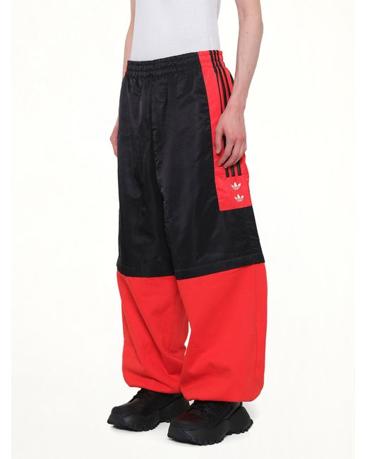 Willy Chavarria Red Adidas X Chavarria Gomez Zip Off Pant for men