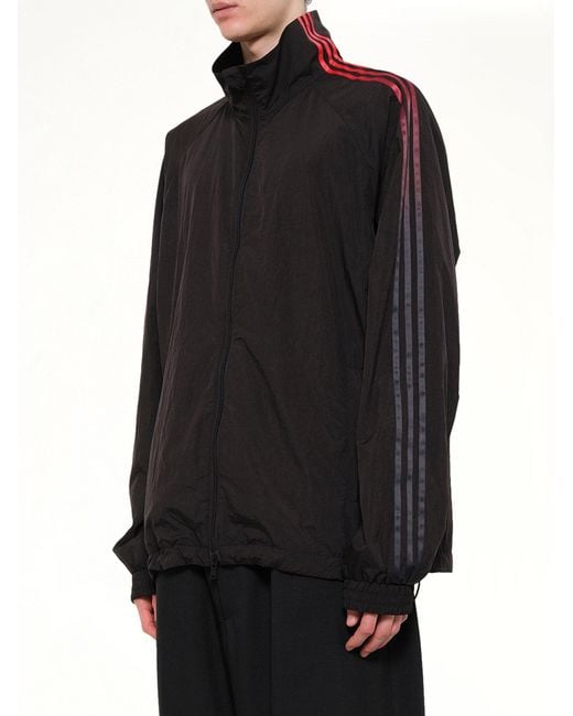 Y-3 Black Gradient 3 Stripes Track Top for men