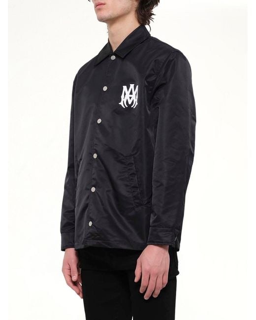 Amiri Blue Ma Coach Jacket for men