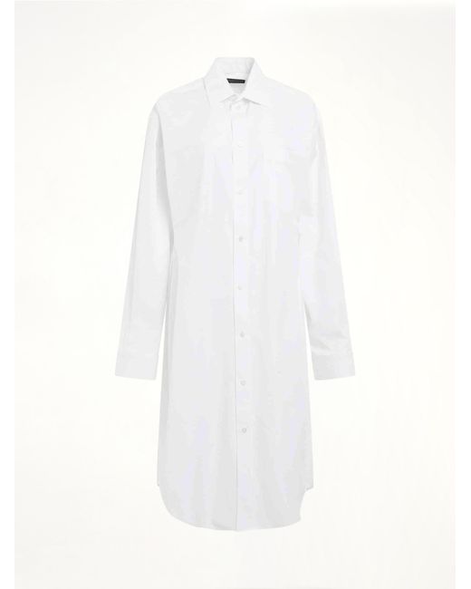 Balenciaga White Hourglass Dress