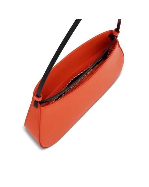 Neous Red Zeta Baguette Bag, , 100% Leather