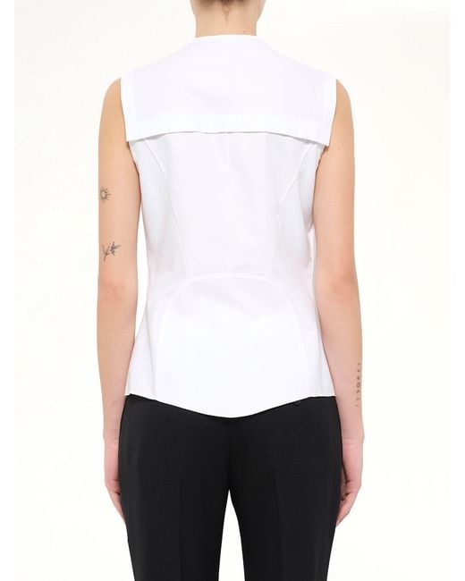 McQueen White Shirt