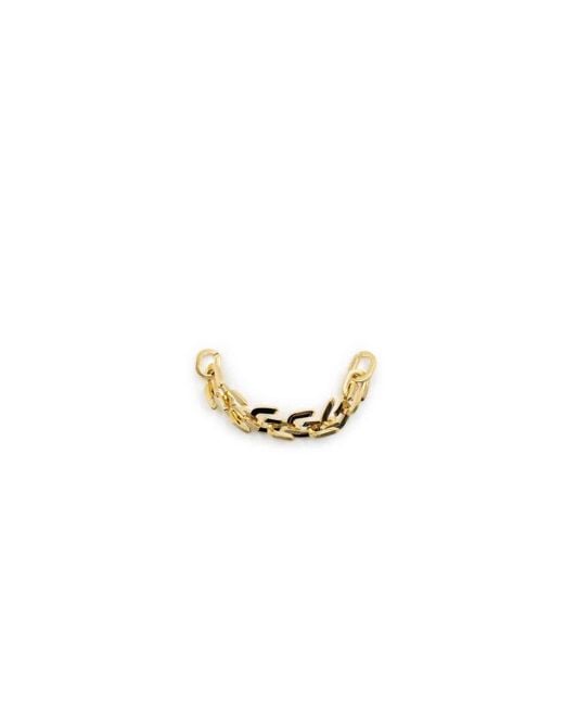 Givenchy Metallic G Chain Link Medium Bracelet
