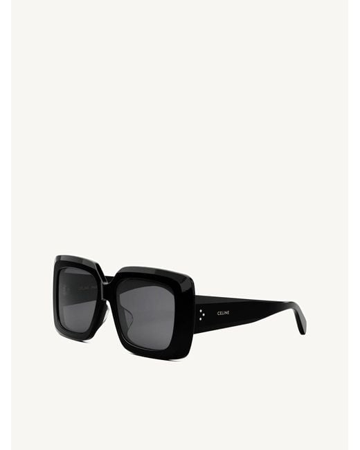 Céline Black Cl40263F 5401A Acetate Sunglasses