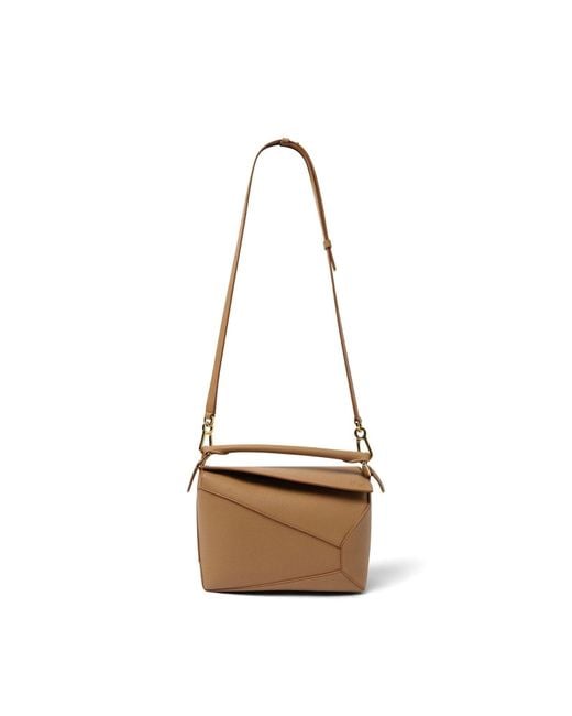 Loewe Natural Small Puzzle Edge Bag, 100% Soft Grain Calf