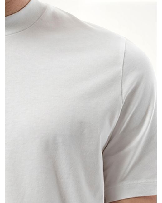 Jil Sander White Basic T-Shirt for men