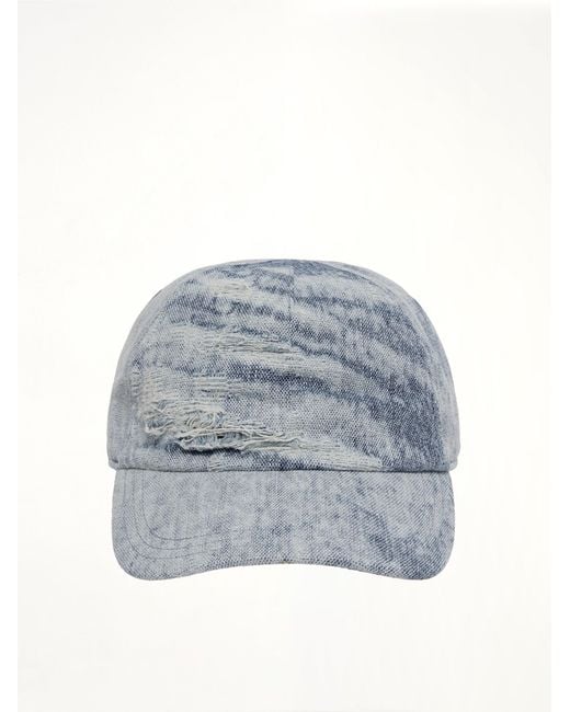 DIESEL Blue C-Feel Cap for men