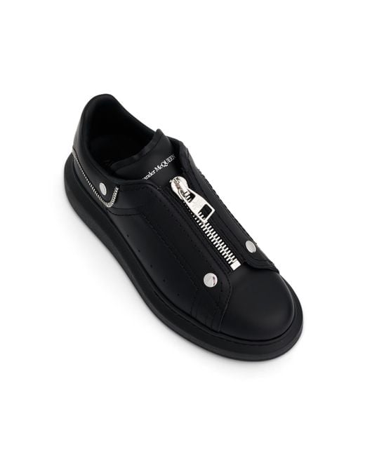 Alexander McQueen Black Larry Oversized Hardware Sneakers, /, 100% Rubber