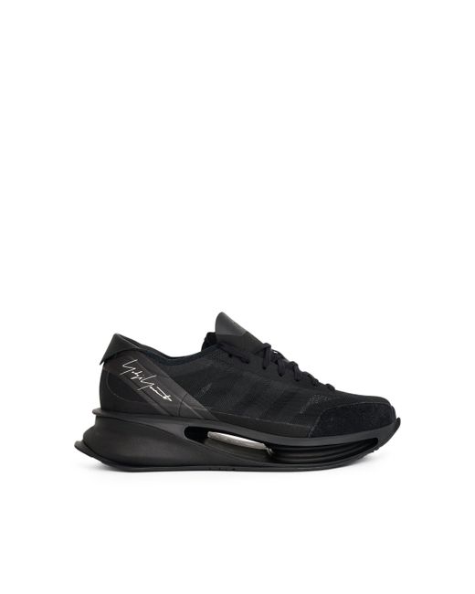 Y-3 Black S-Gendo Run Sneakers, , 100% Rubber for men